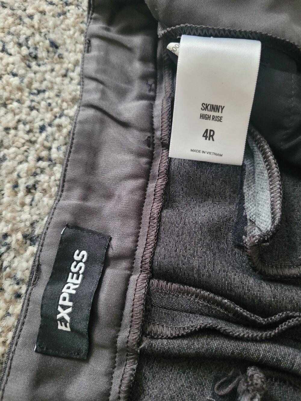 Express Skinny High Rise Pants - Picture 6 of 8